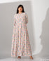 Floral Polyester Maxi Dress 61292
